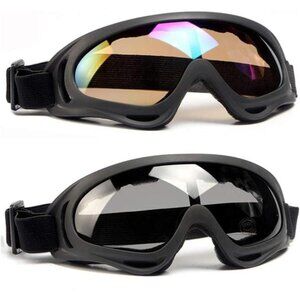 Motorcycle goggles UV400 protective windproof dustproof ski sport eyewear shield